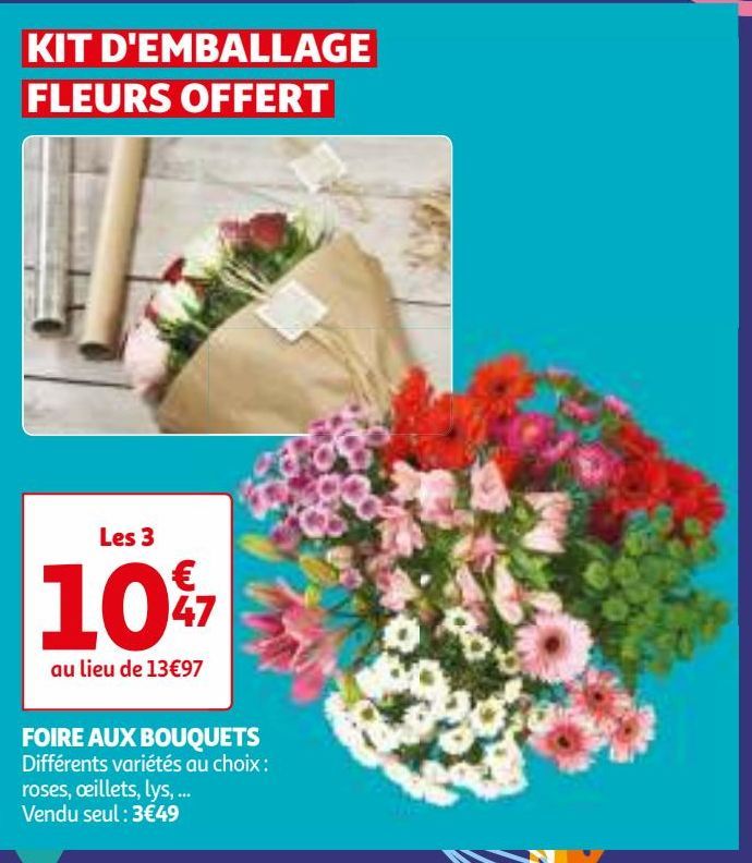 FOIRE AUX BOUQUETS