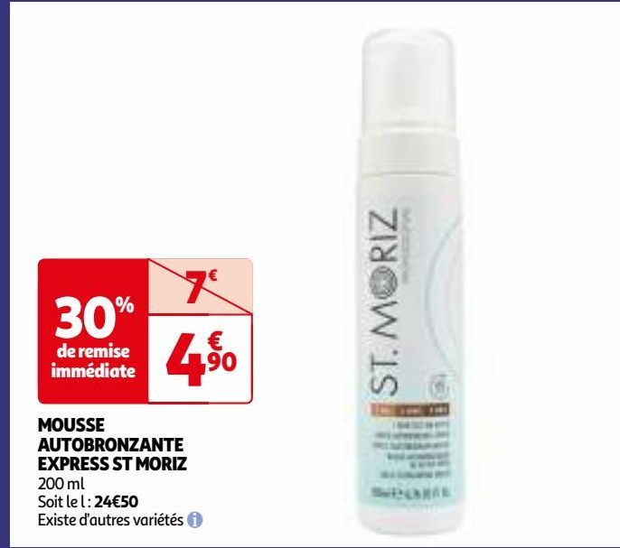 MOUSSE AUTOBRONZANTE EXPRESS ST MORIZ