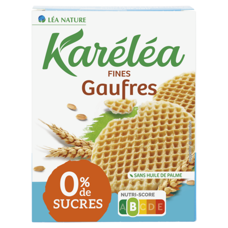 FINES GAUFFRES  SANS SUCRES  KARELEA