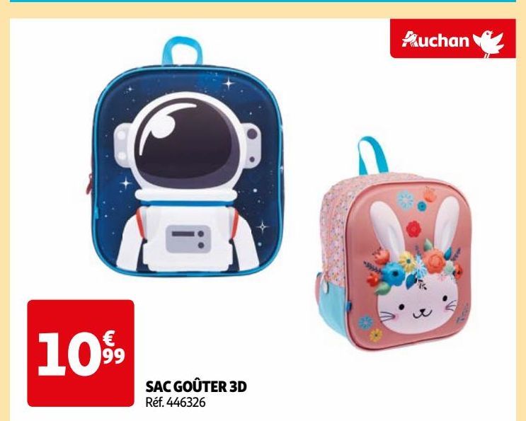  SAC GOÛTER 3D