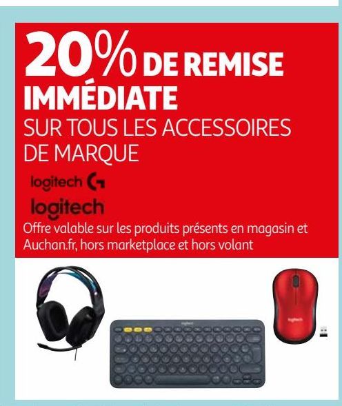 TOUS LES ACCESSOIRES  DE MARQUE  Logitech