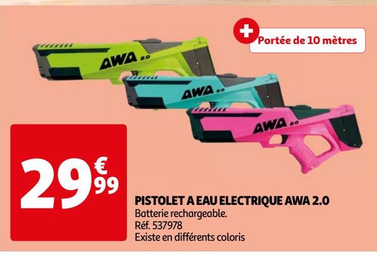  PISTOLET A EAU ELECTRIQUE AWA 2.0