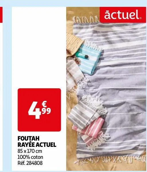  foutah  rayée actuel