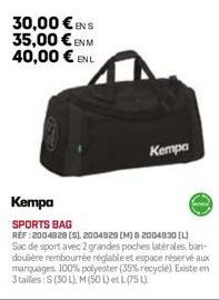 sac de sport Kempa