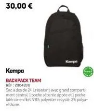 sac à dos kempa