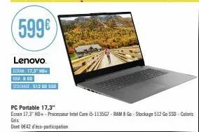 écran lenovo