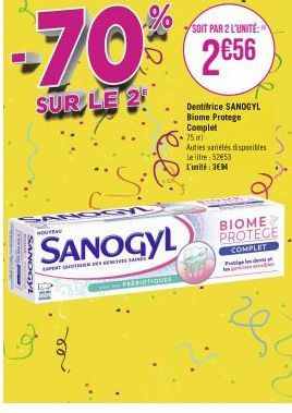 dentifrice Sanogyl