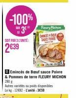 pommes de terre Fleury Michon