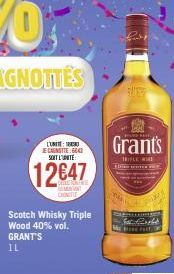 whisky Grant's