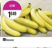 le kg  1649  banane 