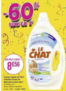 lessive liquide Le chat