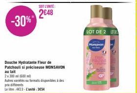 promos Monsavon