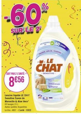 lessive liquide Le chat