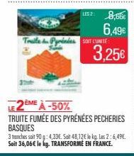 truite fumée 