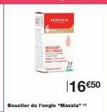 HAVALA  BACLE  16 €50  Bouclier de l'ongle "Mavala" 