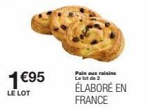 pain aux raisins 