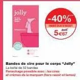 jolly  -40%  immediatement  5€67  