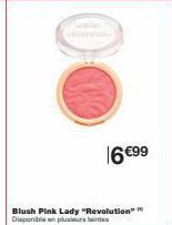 16 €99  Blush Pink Lady "Revolution" " Disponible en plusieurs inte 