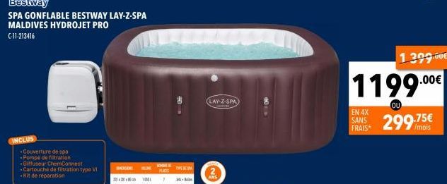 spa gonflable 