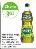 huile d'olive vierge Puget