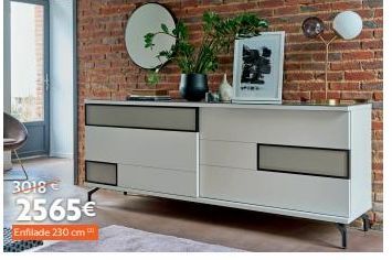 3018  2565€  Enfilade 230 cm 