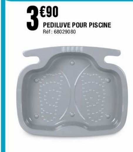 Pediluve pour piscines