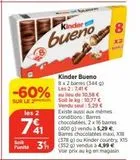 Barres Kinder offre sur Bi1