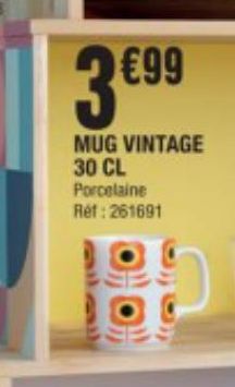 mug vintage 30CL