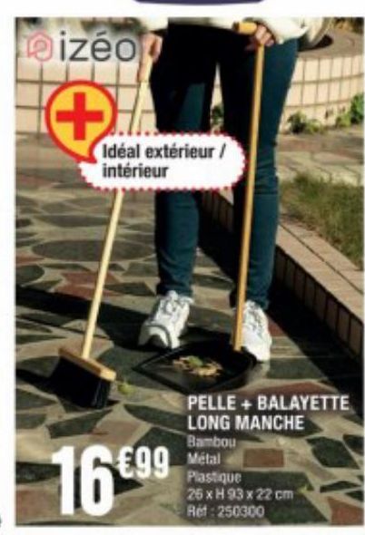 pelle + balayette long manche