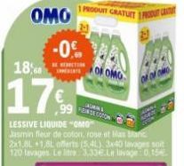 lessive liquide Omo