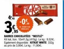 barres Kit kat