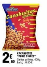 cacahuètes 