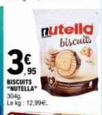 biscuits Nutella