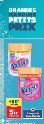 vêtements Vanish