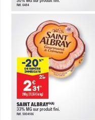 soldes Saint Albray