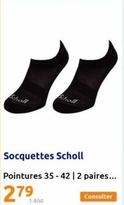 socquettes Scholl