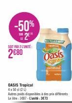 promos Oasis