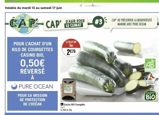 courgettes cap