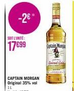 -2€ *  SOIT L'UNITÉ:  17699  Captain Morga  Salond Cold 