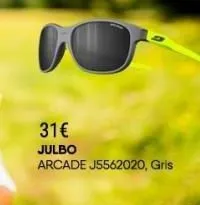 31€ julbo  arcade j5562020, gris 