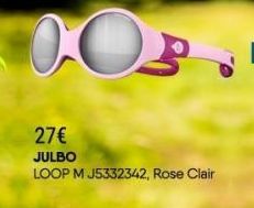 CO  27€ JULBO  LOOP M J5332342, Rose Clair 