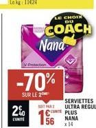 LE CHOIX DU  COACH Nand  V-Protection  -70%  SUR LE 2  2% 