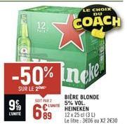 bière blonde Heineken