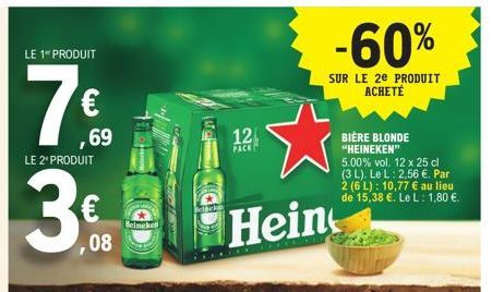 bière blonde Heineken