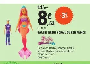 barbie sirène barbie