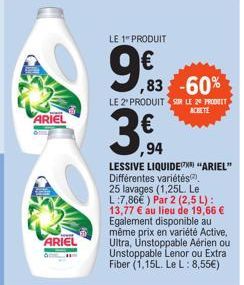 lessive Ariel