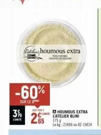 houmous blini