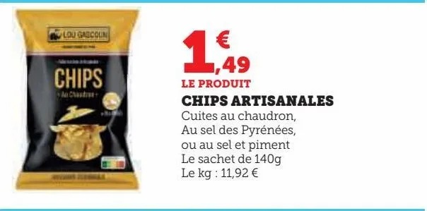 chips artisanales