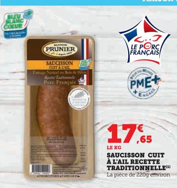 SAUCISSON CUIT À L'AIL RECETTE TRADITIONNELLE