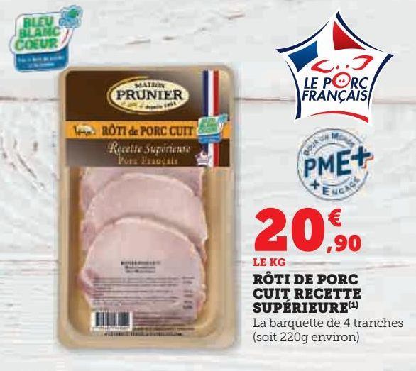 RÔTI DE PORC CUIT RECETTE SUPÉRIEURE